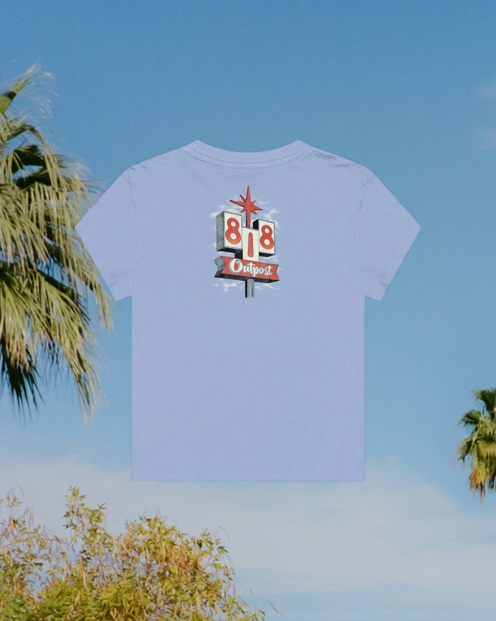 Sky Baby Tee Back
