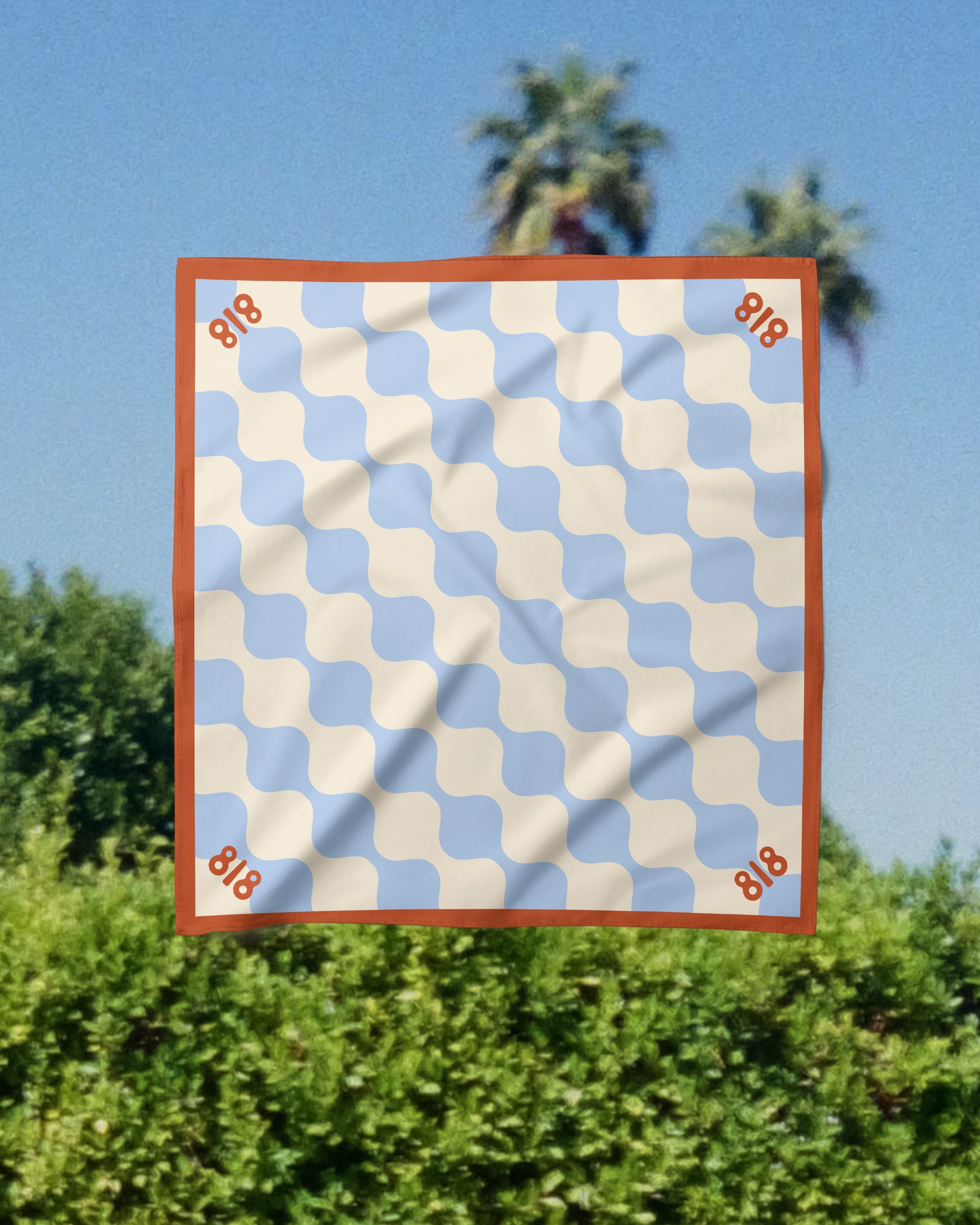 818 Outpost Bandana in Sky