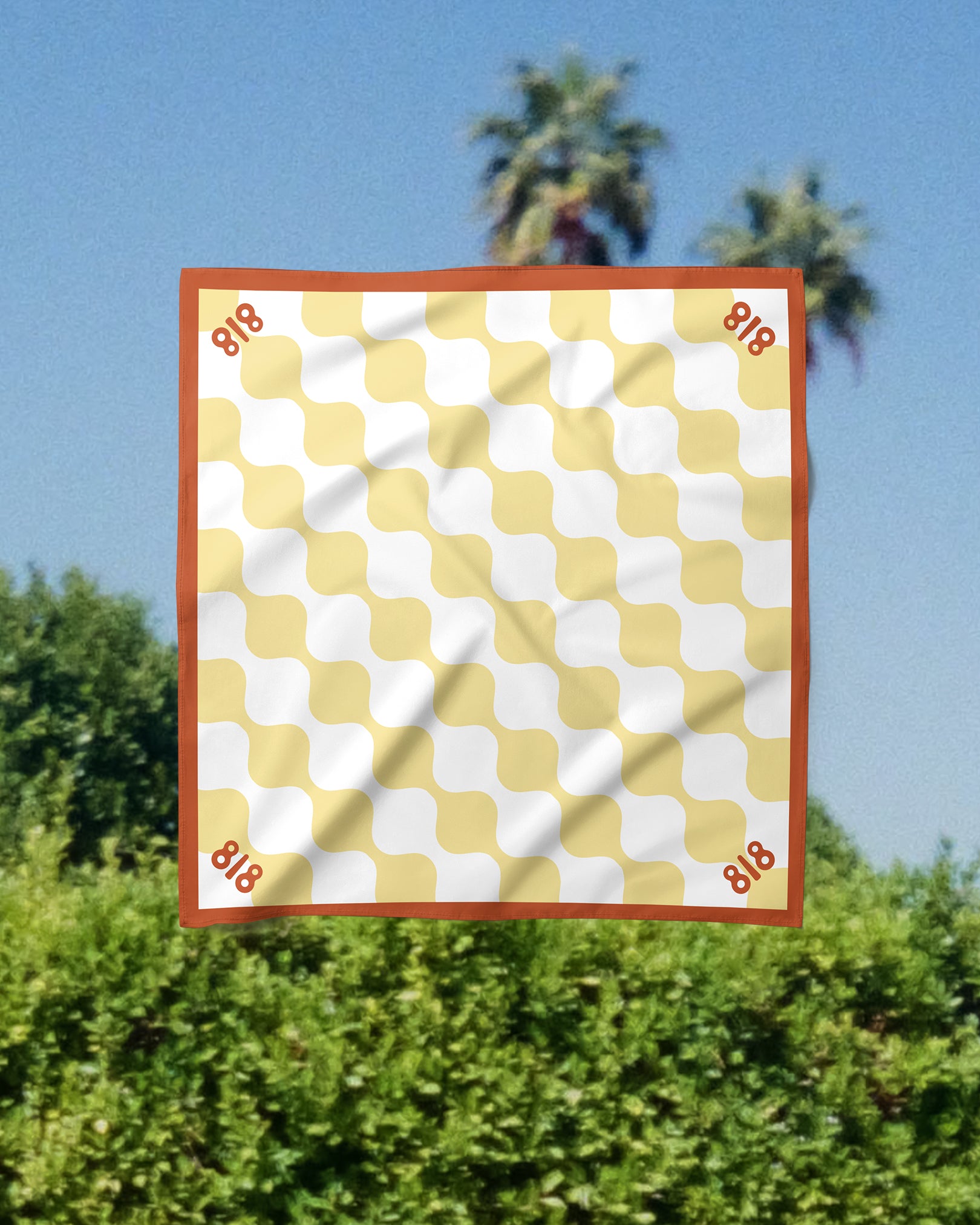 818 Outpost Bandana in Sunshine